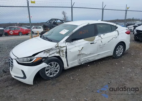 2017 Hyundai Elantra Se из США, поврежденный, VIN 5NPD74LF8HH127677